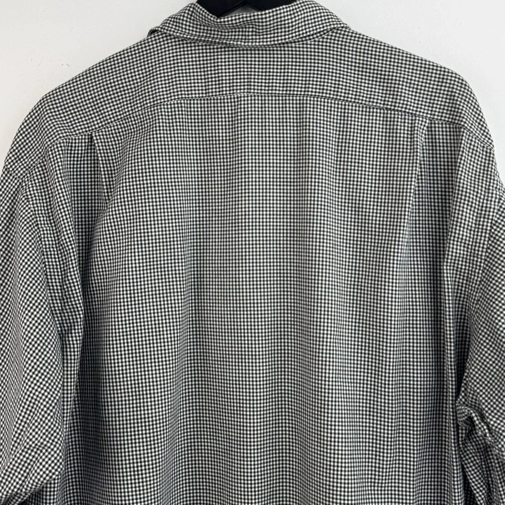Polo Ralph Lauren Lowell Sport Button Up Shirt Mens XL Blue Plaid Long Sleeve